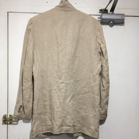 VINTAGE DKNY LONG LINEN JACKETS SIZE 6 - Picture 9 of 14